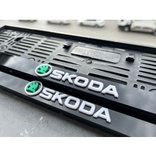 Pi Dekorasyon Skoda Model Uyumlu Pleksi Plakalık