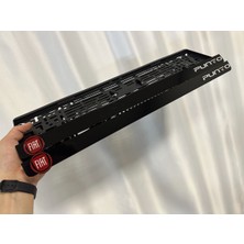 Pi Dekorasyon Fiat Punto 3D Kabrtmalı Pleksi Araba Plakalığı 1 Takım Uyumlu