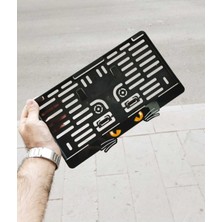 Pi Dekorasyon Kare Plakalık Kedi Göz Lazer Kesim| Isime Özel Kişiye Özel Plakalık