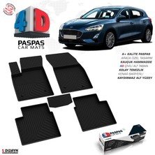 Modifiyecim  Ford Focus 4 Hb 4d Havuzlu Paspas 2018 ve Üzeri A+Kalite 4DS-87145