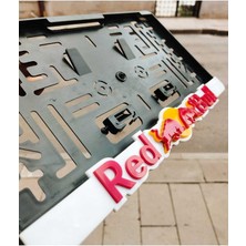 Pi Dekorasyon Kare Plakalık Red Bull Model Takmatik Pleksi 3D Kabartma Kişiye Özel Lazer Kesim
