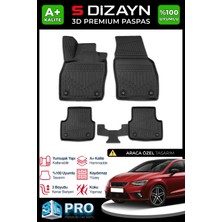 Modifiyecim  Seat Ibiza 3D Pro Havuzlu Paspas 2017 Üzeri A+ Kalite 3DS-SDZ075