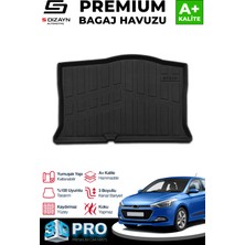 Modifiyecim  Hyundai I20 3D Pro Bagaj Havuzu 2014-2020 A+ Kalite 3BH-SDZ065