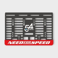 Pi Dekorasyon Need For Speed 3D Kabartmalı Pleksi Motor Plakalığı