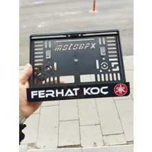 Pi Dekorasyon Motor Plakalık Isimli Kişiye Özel Lazer Kesim Takmatik Pleksi ( 1 Adet )