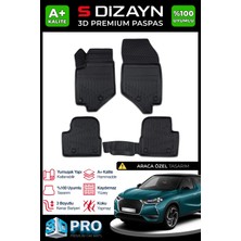 Modifiyecim  Ds Ds3 Crossback 3D Pro Havuzlu Paspas 2018 Üzeri A+ Kalite 3DS-SDZ030