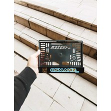 Pi Dekorasyon Motorsiklet Plakalık Uyumlu Lazer Kesim Pleksi Siyah / Isimli Kişiye Özel