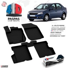 Modifiyecim  Dacia Logan 4d Havuzlu Paspas 2005-2012 A+Kalite 4DS-01078