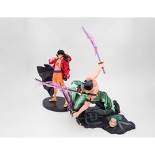 One Piece Onepiece Figür Set 2'li Monkey D. Luffy ve Roronoa Zoro