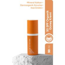 Iva Natura Organik Mineral Filtreli Spf 50 Güneş Kremi Çinko Oksit Içerikli – Hassas Ciltler Için – 30ML