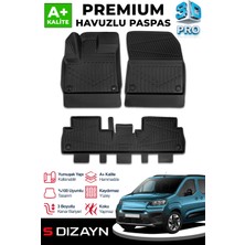 Modifiyecim  Fiat Doblo 3D Pro Havuzlu Paspas 2023 Üzeri A+ Kalite 3DS-SDZ019