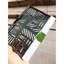 Pi Dekorasyon Motorsiklet Plakalık Dolar Lazer Kesim Pleksi Plakalık | Kişiye Özel Plakalık Uyumlu