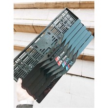 Pi Dekorasyon Plakalık Lazer Kesim Pleksi 2 Adet