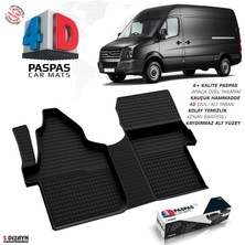 Modifiyecim  Vw Crafter 4d Havuzlu Paspas 2006 Üzeri Ön Çift Koltuk 4DS-84030