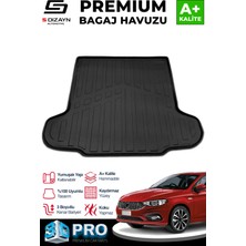 Modifiyecim  Fiat Egea Sedan 3D Pro Bagaj Havuzu 2015 Üzeri A+ Kalite 3BH-SDZ023