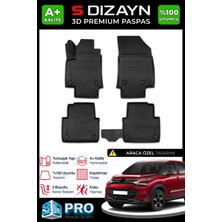 Modifiyecim  Citroen C3 Aircross 3D Pro Havuzlu Paspas 2017-2024 A+ Kalite 3DS-SDZ103