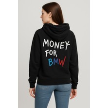 HMO Store Unisex Bmw Logolu Spor Şık Hoodie – Rahat ve Tarz