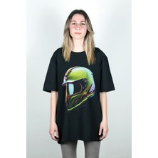 UFK Baskılı Oversize T-Shirt