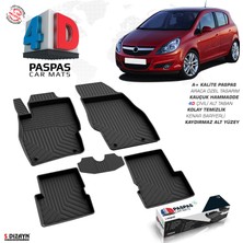 Modifiyecim  Opel Corsa D 4d Havuzlu Paspas 2007-2014 A+Kalite 4DS-83338