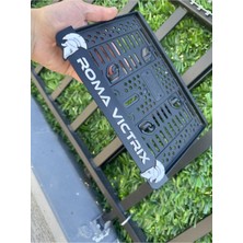 Pi Dekorasyon Gladyatör Roma Vıctrıx 3D Kabrtmalı Pleksi Motor Plakalığı