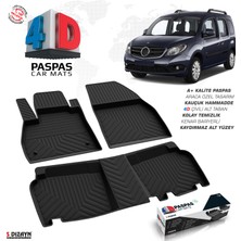 Modifiyecim  Mercedes Citan 4d Havuzlu Paspas 2013-2021 A+ Kalite 4DS-96219