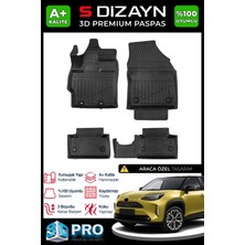 Modifiyecim  Toyota Yaris Cross 3D Pro Havuzlu Paspas 2022 Üzeri A+ Kalite 3DS-SDZ148