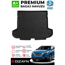 Modifiyecim  Hyundai Tucson 3D Pro Bagaj Havuzu 2015-2021 A+ Kalite 3BH-SDZ091
