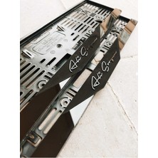 Pi Dekorasyon Plakalık Lazer Kesim Pleksi 2 Adet Mat Plakalık - Kişiye Özel- Isimli Plakalık Uyumlu