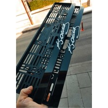 Pi Dekorasyon Plakalık Atatürk Imzalı 3D Kabartma Pleksi Lazer Kesim(Çift)