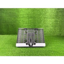 Pi Dekorasyon Altın Elbiseli Adam Aea Beyaz 3D Kabrtmalı Pleksi Motor Plakalığı