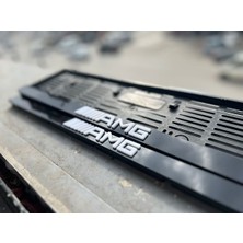 Pi Dekorasyon Mercedes Amg Model Uyumlu Pleksi Plakalık