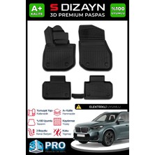 S-Dizayn Bmw IX1 3D Pro Havuzlu Paspas 2024 Üzeri A+ Kalite