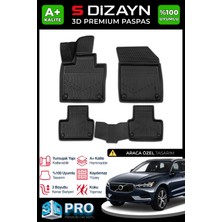 Modifiyecim  Volvo XC60 3D Pro Havuzlu Paspas 2017 Üzeri A+ Kalite 3DS-SDZ128