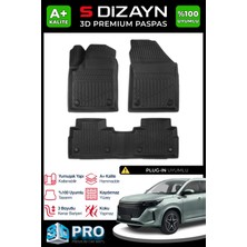 S-Dizayn DFSK E5 Plug-IN Hybrid 3D Pro Havuzlu Paspas 2024 Üzeri A+ Kalite