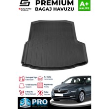 Modifiyecim  Skoda Octavia 3D Pro Bagaj Havuzu 2013-2020 A+ Kalite 3BH-SDZ077