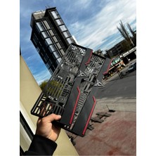 Pi Dekorasyon Cupra Logolu Lip Model Pleksi Plakalık