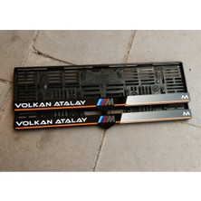 Pi Dekorasyon Plakalık Lazer Kesim Pleksi (2 Adet) Bmw M Sport Kişiye Özel Plakalık | Isime Özel Plakalık