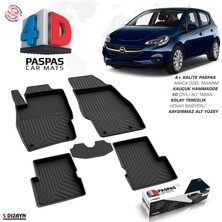 Modifiyecim  Opel Corsa E 4d Havuzlu Paspas 2014-2019 A+Kalite 4DS-83339