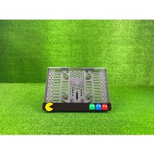 Pi Dekorasyon Pacman 3D Kabrtmalı Pleksi Motor Plakalığı - 2