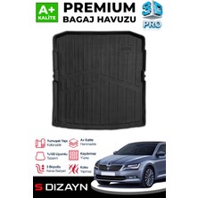 Modifiyecim  Skoda Superb 3D Pro Bagaj Havuzu 2015-2024 A+ Kalite 3BH-SDZ068