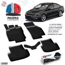 Modifiyecim  Skoda Octavia A7 4d Havuzlu Paspas 2013-2020 A+Kalite 4DS-84907