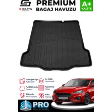 Modifiyecim  Ford Focus 4 Sedan Tamir Kitli 3D Pro Bagaj Havuzu 2018 Üzeri A+ Kalite 3BH-SDZ005