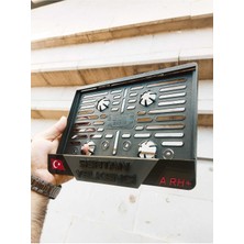 Pi Dekorasyon Motorsiklet Plakalık Kabartma Lazer Kesim Pleksi | Isimli Plakalık | Kişiye Özel Plakalık Motor Için