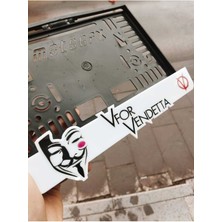 Pi Dekorasyon Motor Plakalık Vfor Uyumlu Vendetta Lazer Kesim Pleksi