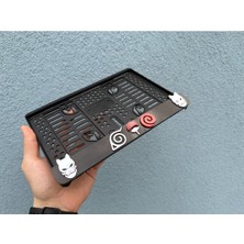 Pi Dekorasyon Anime 3D Kabrtmalı Pleksi Motor Plakalığı