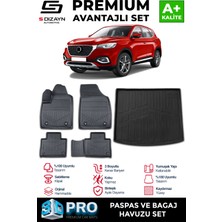 Modifiyecim  Mg Ehs Elektrikli 3D Pro Havuzlu Paspas ve Bagaj Havuzu Seti (2'li Set) 2018-2024 A+ Kalite 3SET-SDZ069