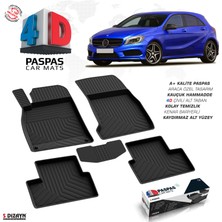 Modifiyecim  Mercedes A Serisi W176 4d Havuzlu Paspas 2012-2018 A+Kalite 4DS-86079