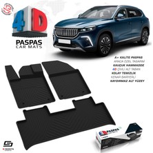 Modifiyecim  Togg T10X 4d Havuzlu Paspas 2023 Üzeri A+Kalite 4DS-20074