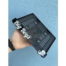 Pi Dekorasyon Casper 3D Kabrtmalı Pleksi Motor Plakalığı