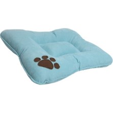 Feyza Design Turkuaz ve Yeşil Renkli 60X65 cm Evcil Hayvan Yatağı